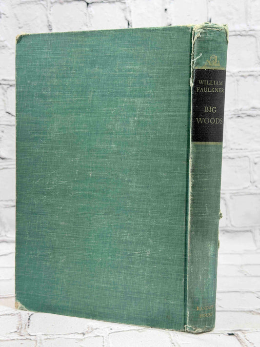 Big Woods by William Faulkner, 1955 Random House hardcover - spine and rear board