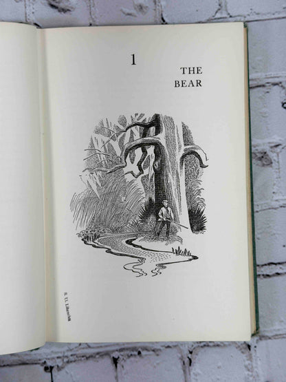 Big Woods by William Faulkner, 1955 Random House hardcover - illustrated section title
