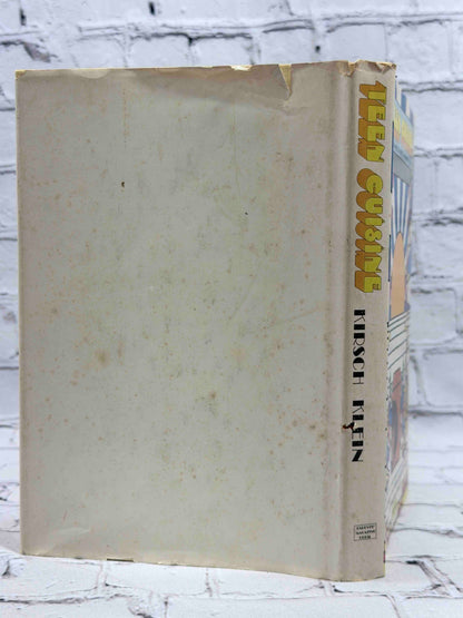 Teen Cuisine by Abby Gail Kirsch, 1969 Parents' Magazine Press hardcover - dust jacket rear and spine
