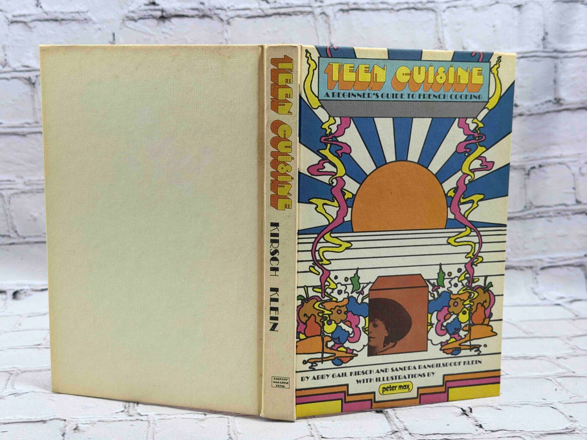 Teen Cuisine by Abby Gail Kirsch, 1969 Parents' Magazine Press hardcover - dust jacket spine