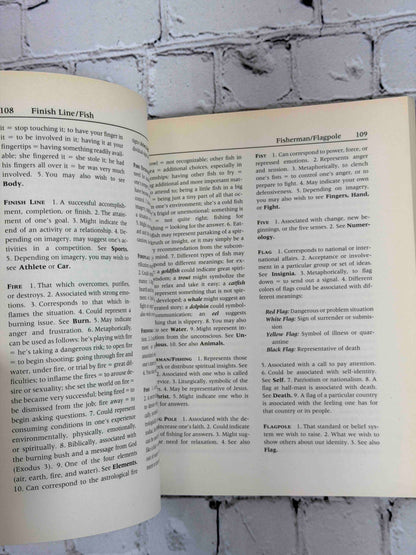 The Encyclopedia of Symbolism by Kevin J. Todeschi, 1995 Perigee paperback - sample pages