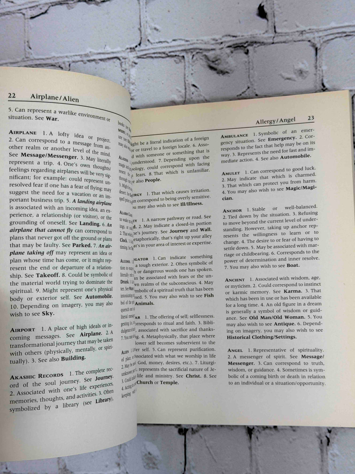 The Encyclopedia of Symbolism by Kevin J. Todeschi, 1995 Perigee paperback - sample pages