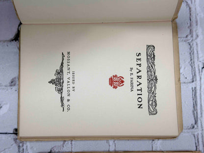 Mossant, Vallon & Co. story booklets lot of 8 - Separation title page