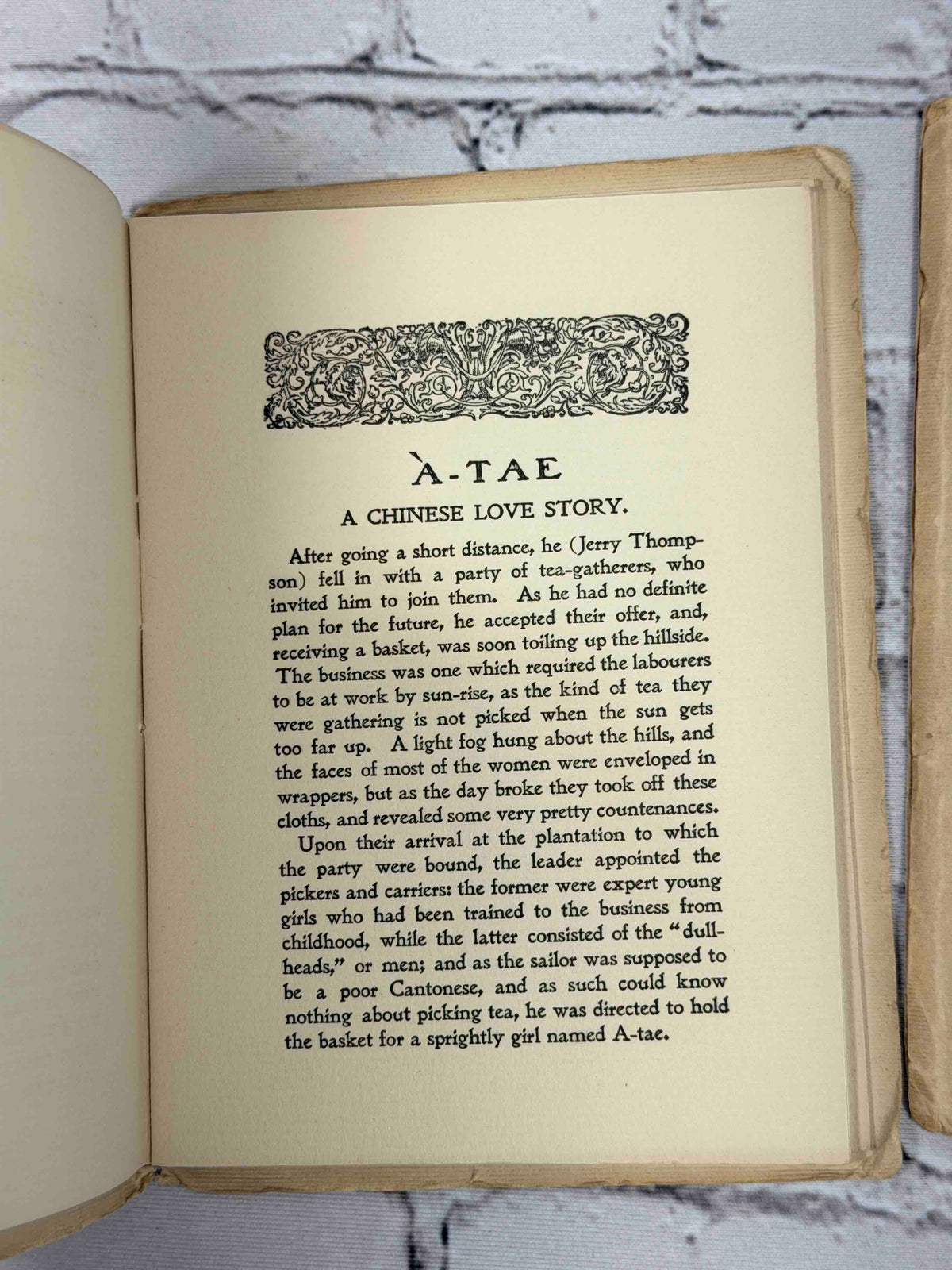 Mossant, Vallon & Co. story booklets lot of 8 - A-Tae first page