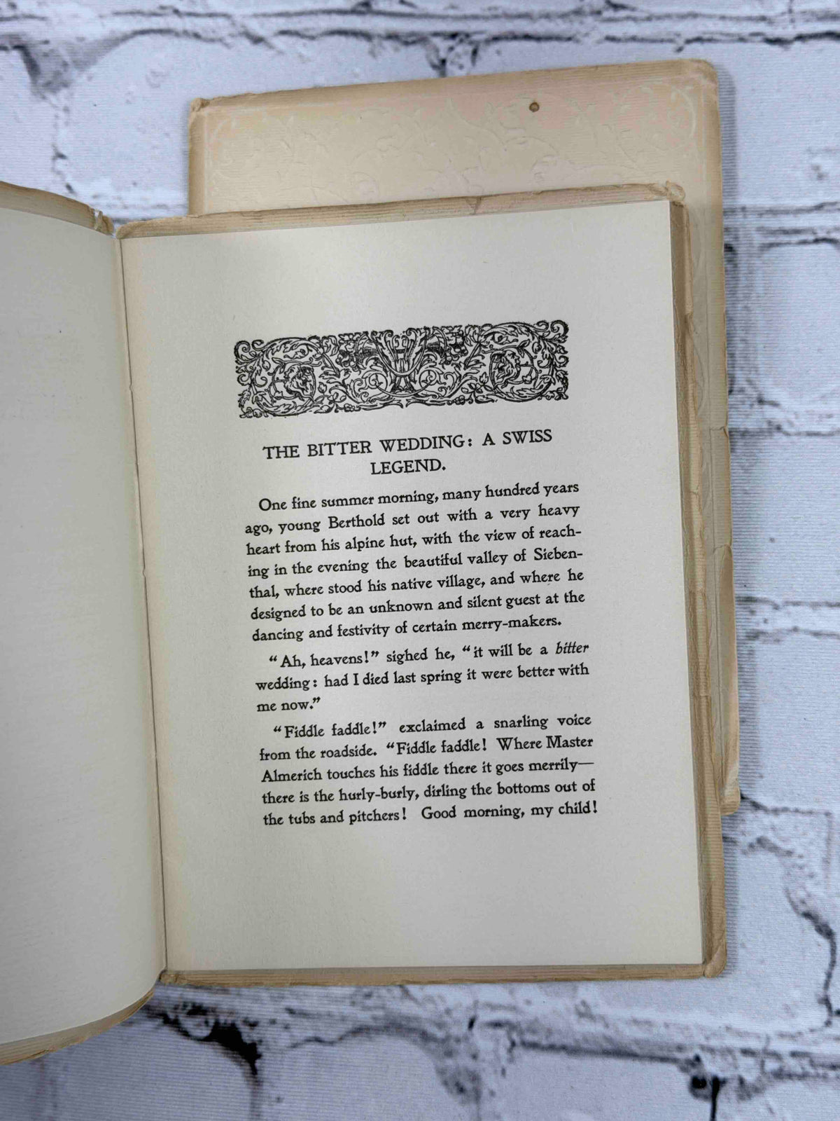 Mossant, Vallon & Co. story booklets lot of 8 - The Bitter Wedding first page