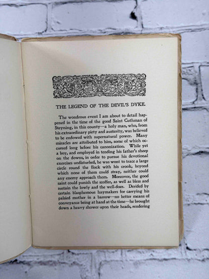 Mossant, Vallon & Co. story booklets lot of 8 - Legend of the Devil's Dyke first page