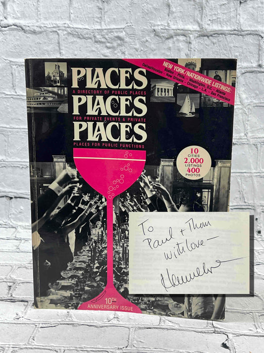 Places: A Directory of Public Places for Private Events and Private Places for Public Events