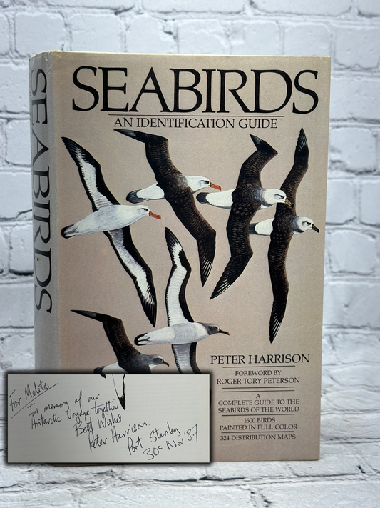 Seabirds An Identification Guide by Peter Harrison  [SIGNED · Revised · 1985]