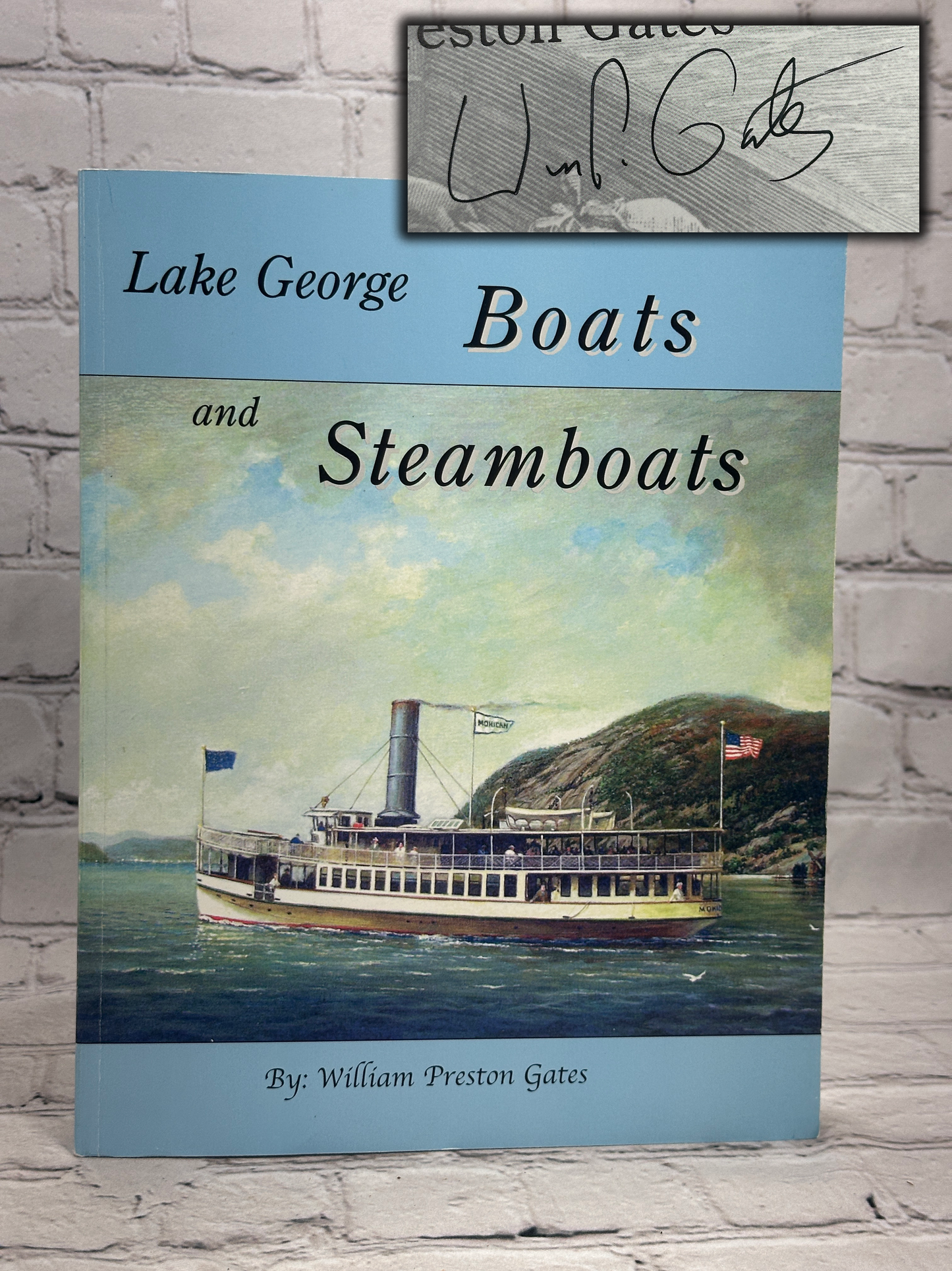 Lake Georgel: Boats and Steamboats SIGNED · 2003]