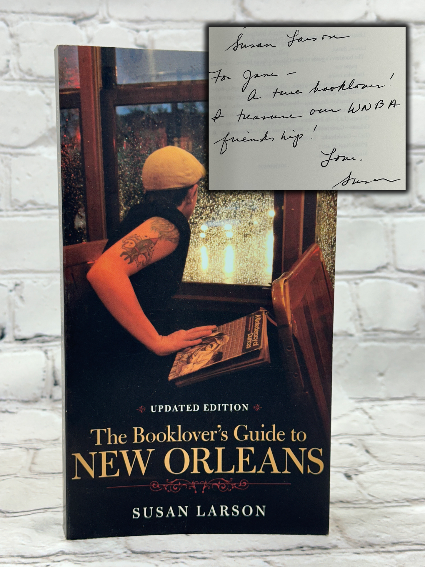 The Booklover's Guide to New Orleans by Susan Larson  [2013 · SIGNED]