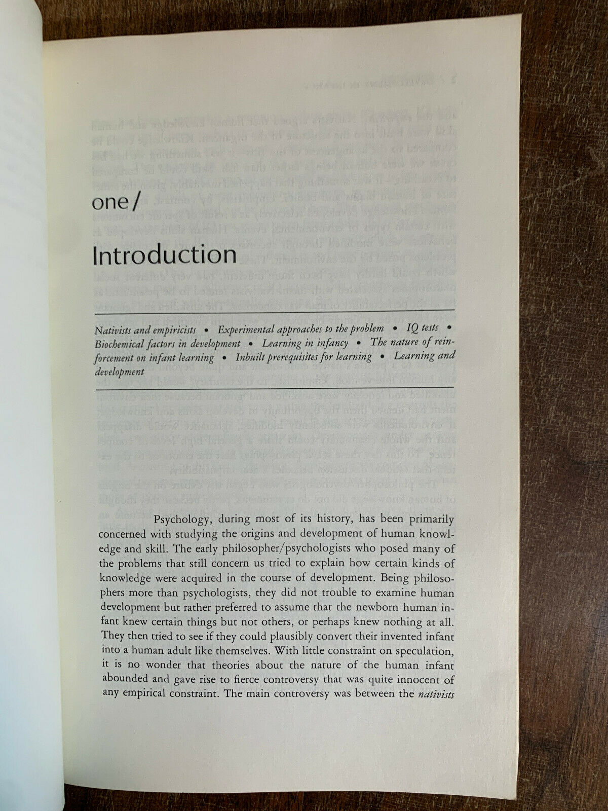 Development in Infancy by T. G. R. Bower (1974) PB (Z1)