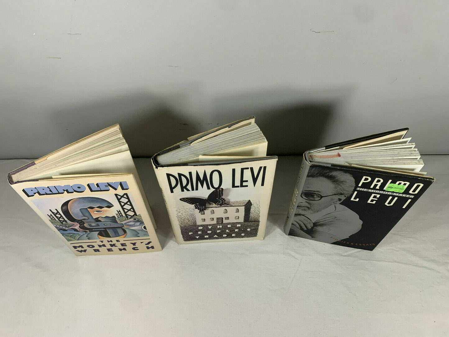 Monkey's Wrench, Other People's Trades, Mirror Maker by Primo Levi [3 Book Lot ]