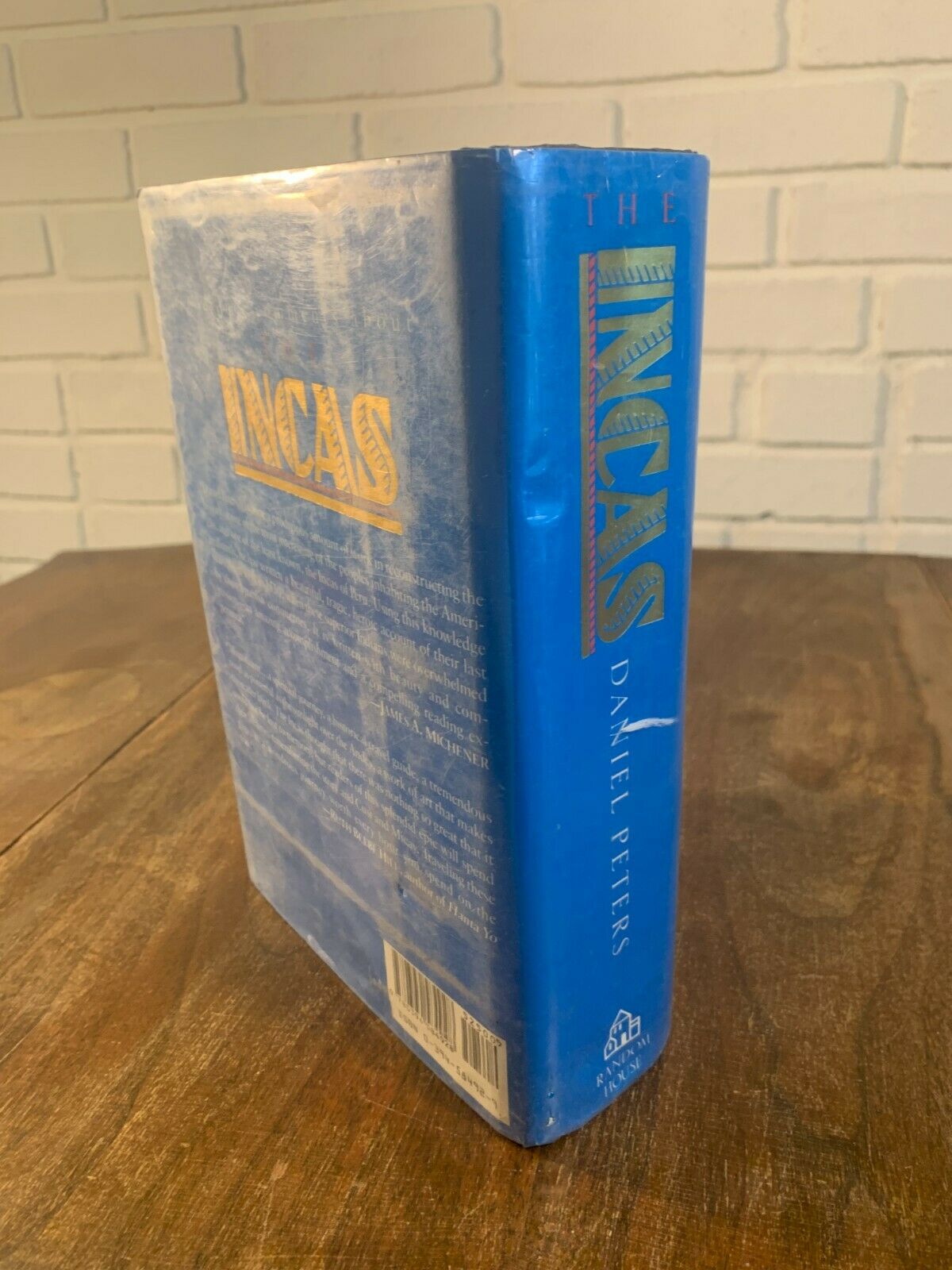 The Incas: A Novel by Daniel J. Peters ,first edition, hard cover (O1)