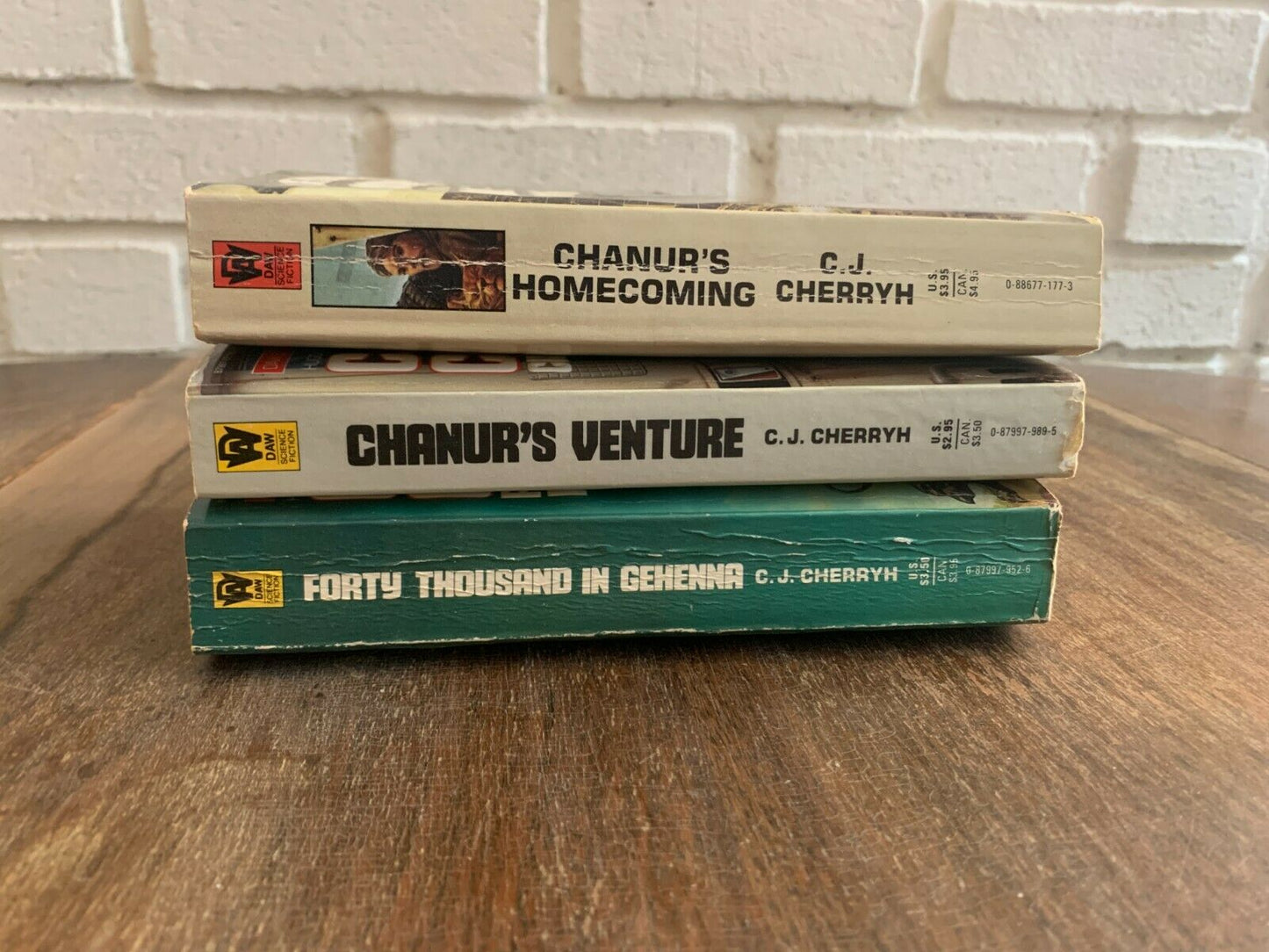 Chanur's Venture, Home-Coming, Forty Thousand in Gehenna, C. J. Cherryh, DAW A4