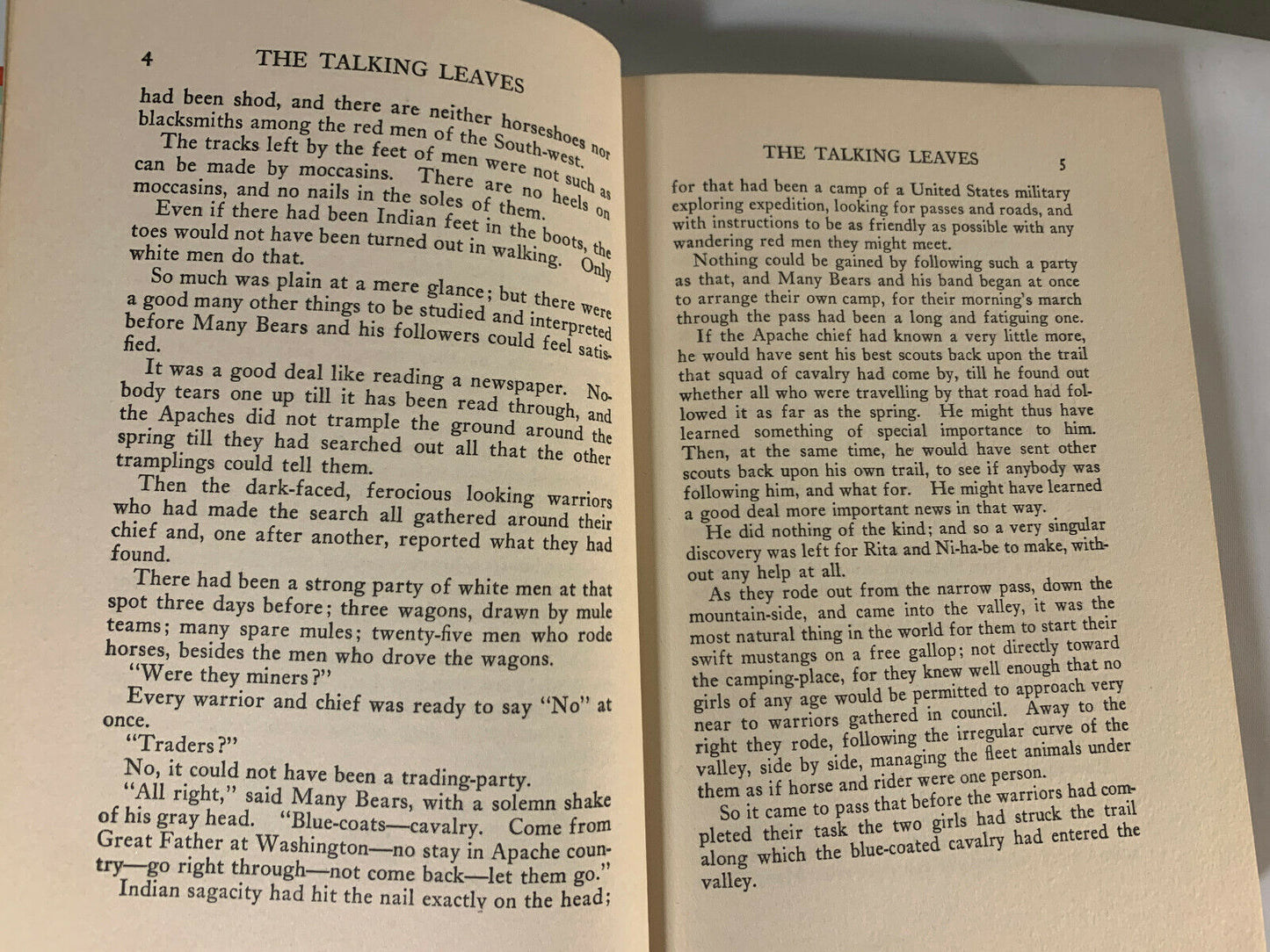 The Talking Leaves - William Stoddard (Hardcover, (1910) K3
