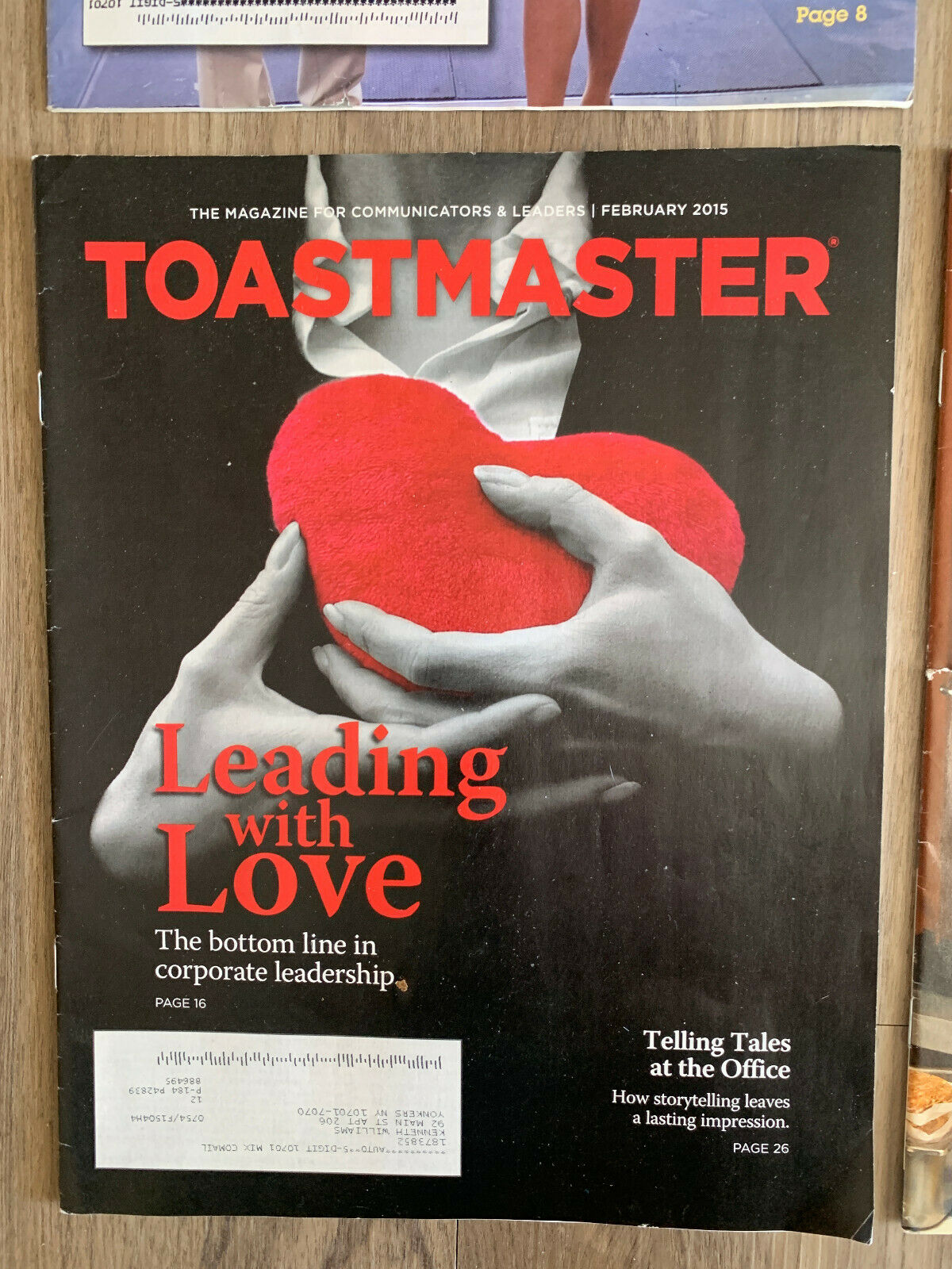 Toastmaster Magazine for Communitcators and Leaders 2011 & 2015 [5 Issues]