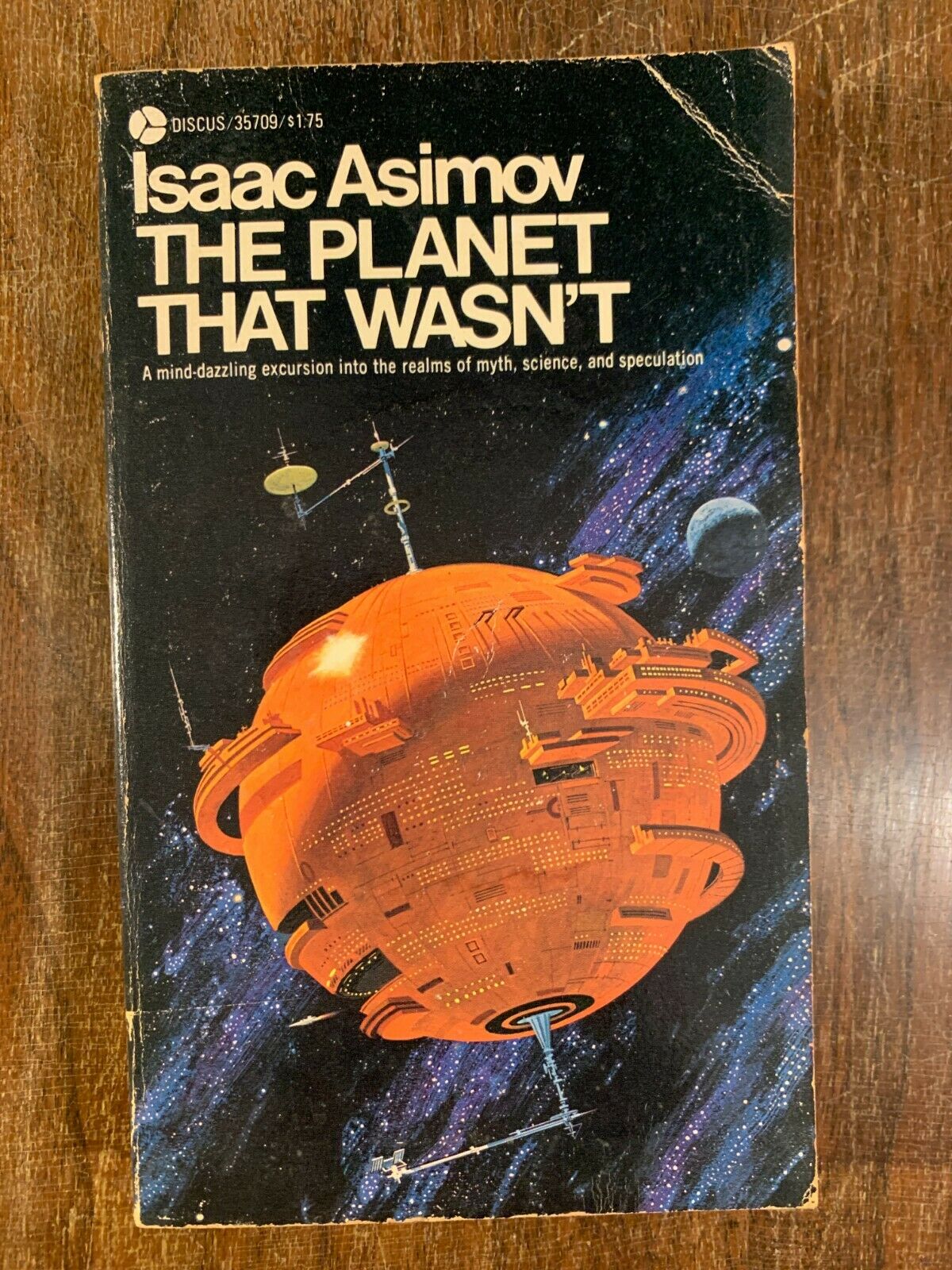 The Planet That Wasn't, Isaac Asimov, 1st Printing, DISCUS EDITION 4B