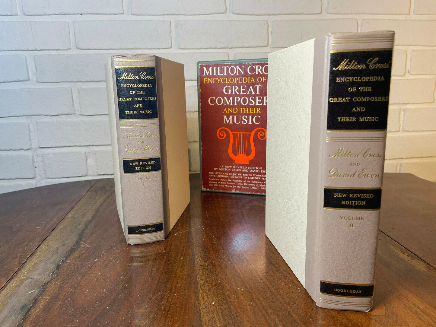 Milton Cross Great Composers and Their Music Vol. 1 & 2, 1962 (A3)