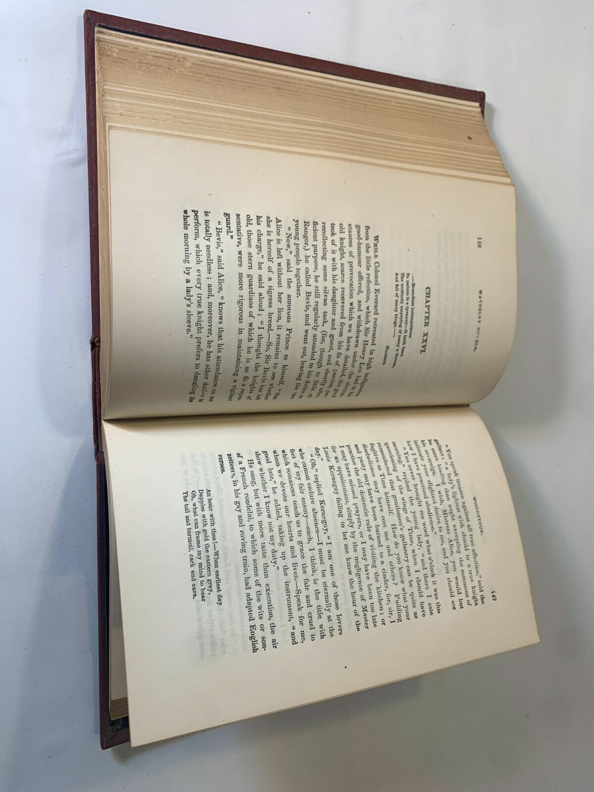 Woodstock, Waverly Novels, Illustrated Library Edition Waverly Novels (1800s)