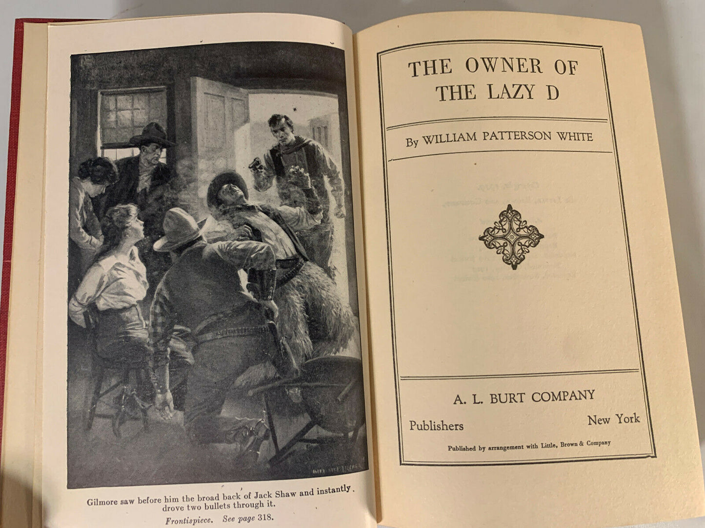 The Owner Of The Lazy D by William Patterson White 1919 (K3)