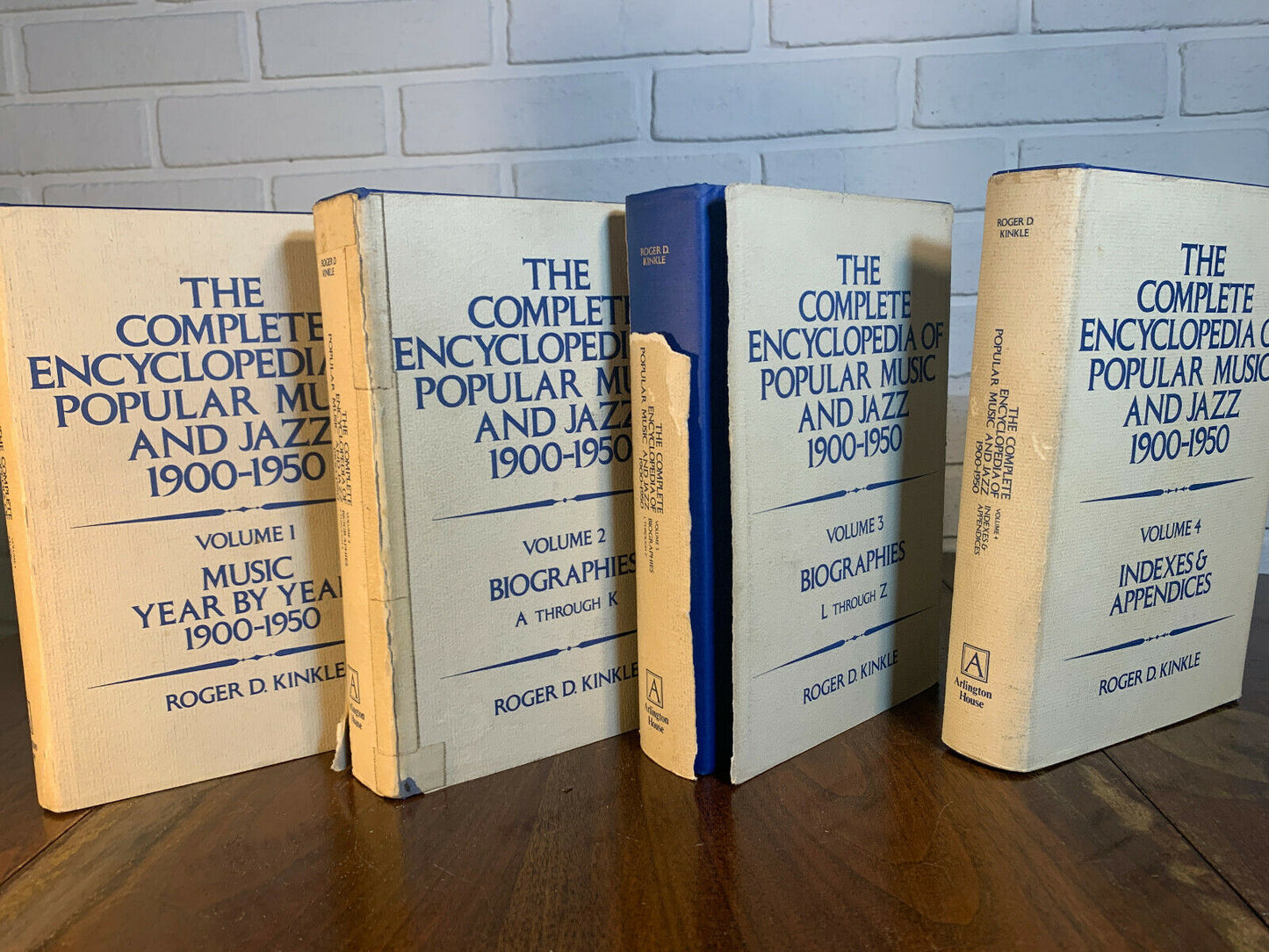 The Complete Encyclopedia of Popular Music and Jazz: R.D.Kinkle (C10)