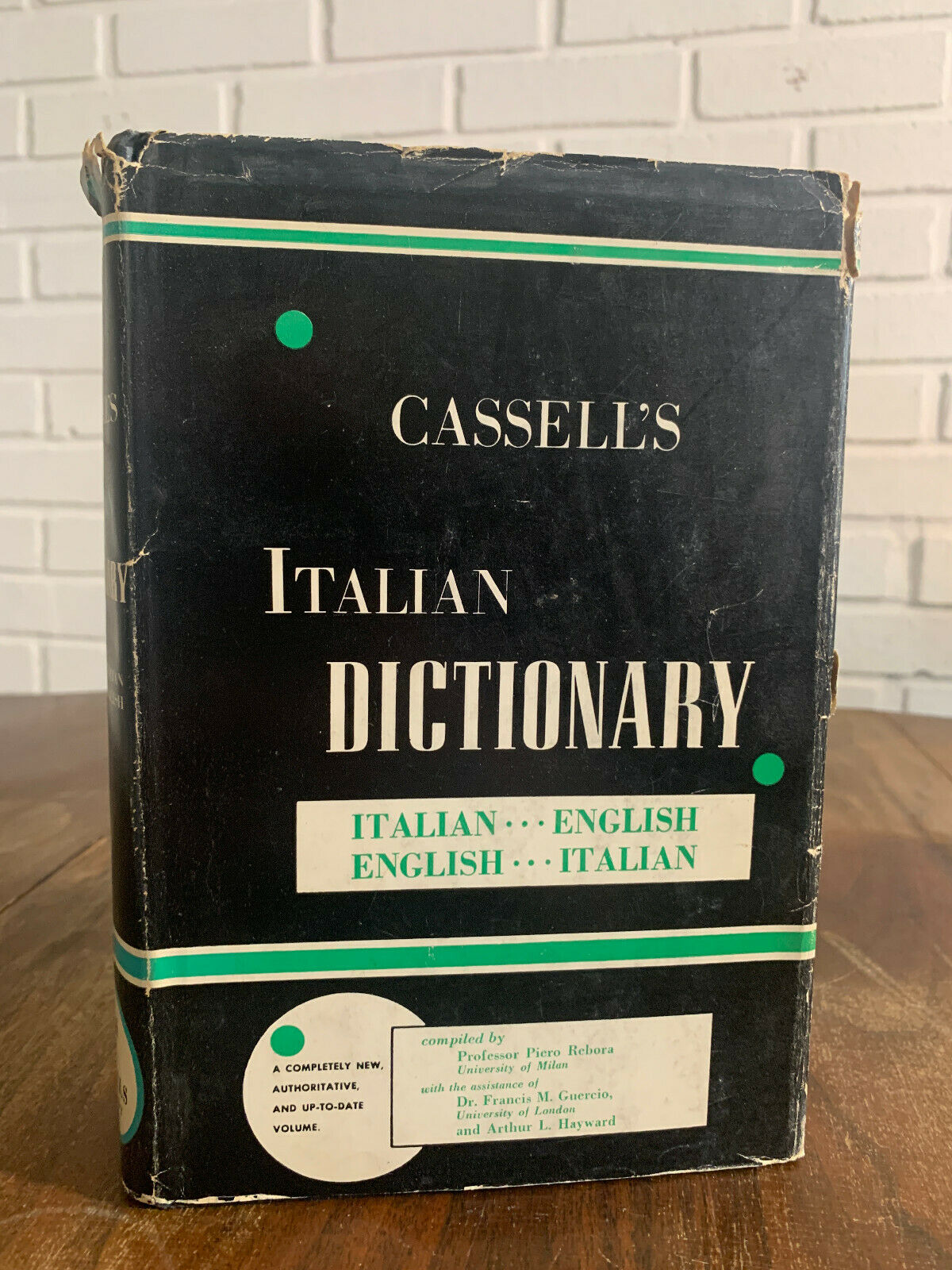 Cassell's Italian Dictionary Piero Rebora 1st Edition 1959 (Z2)