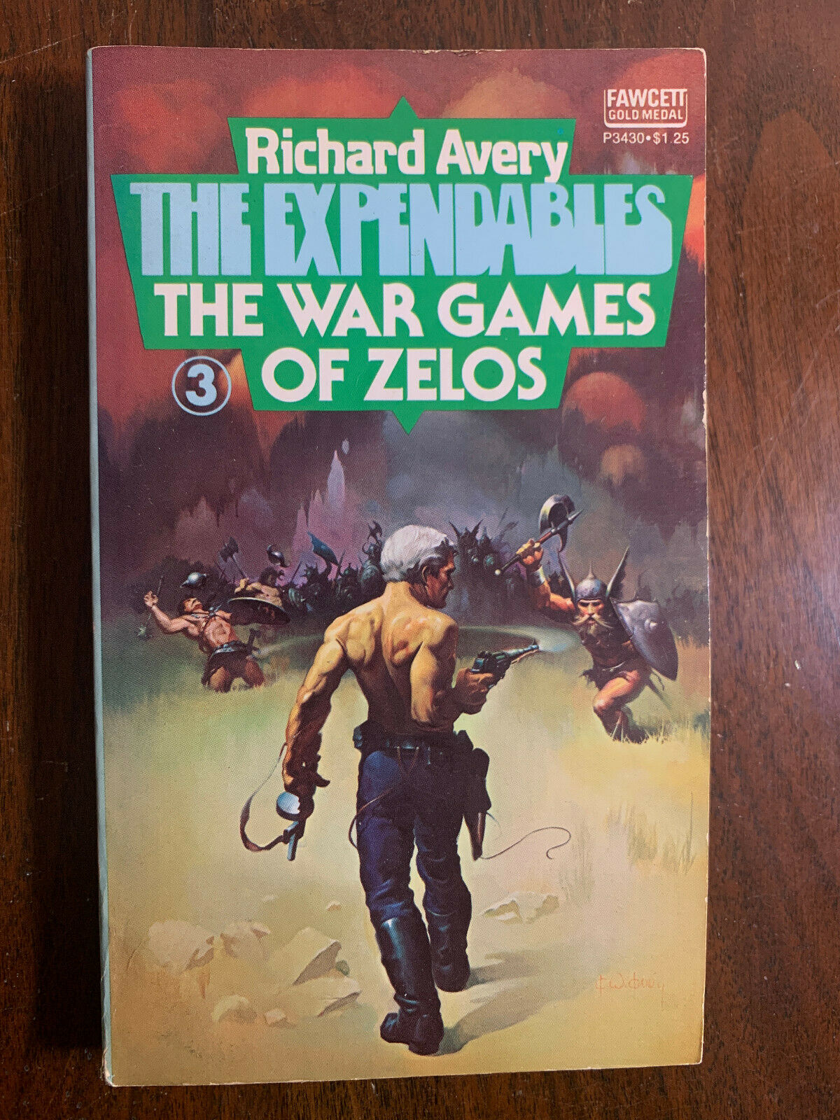 The Expendables 1, 2, and 3 by Richard Avery (3 vintage paperbacks)