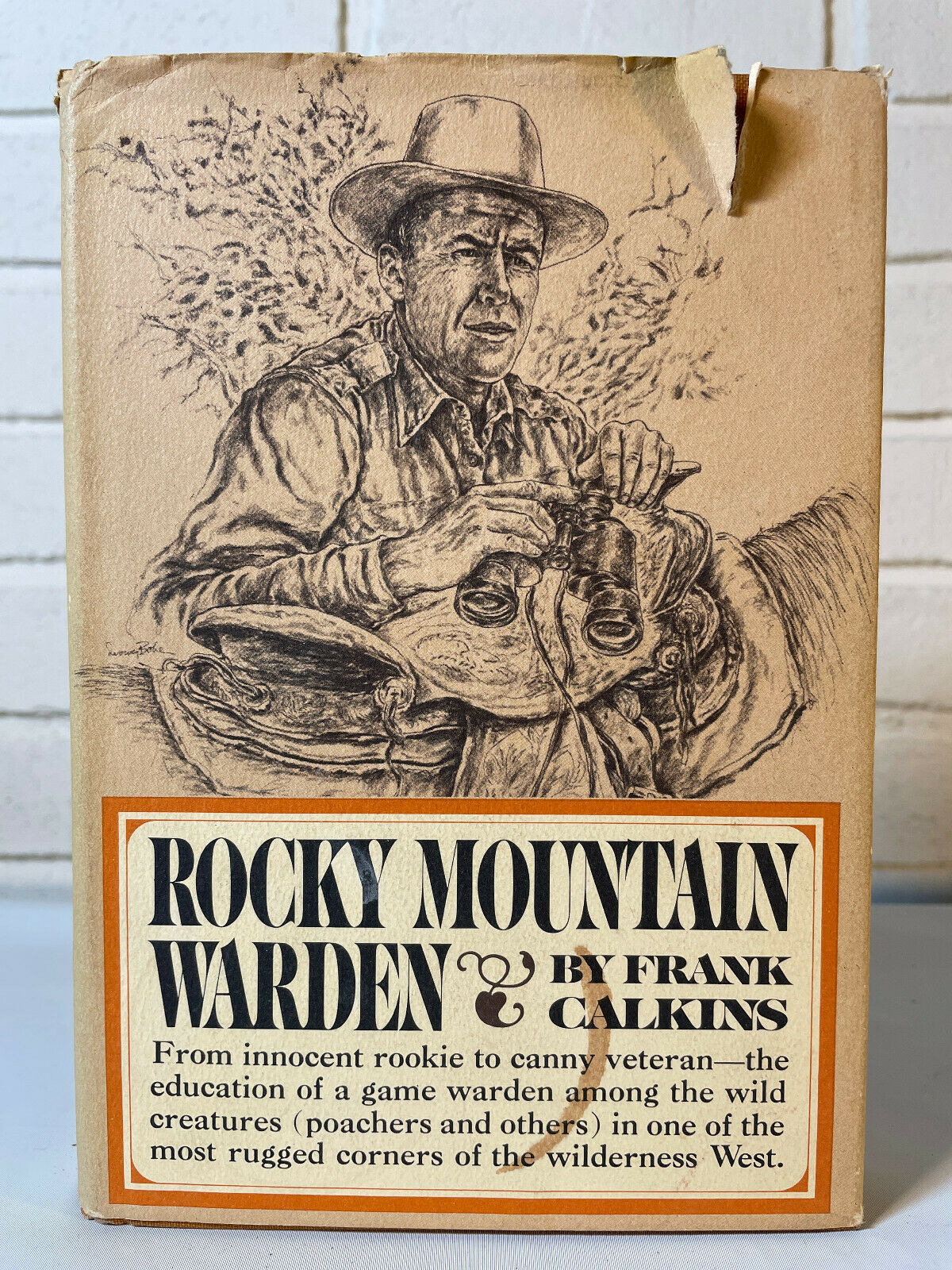 Rocky Mountain Warden by Frank Calkins (1971, Hardcover) (C5)