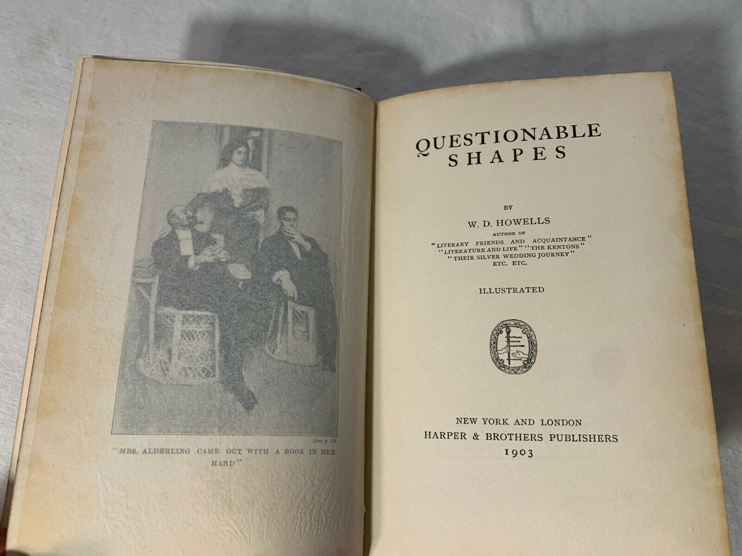 Questionable Shapes by W.D Howells [1903 · 1st Edition]