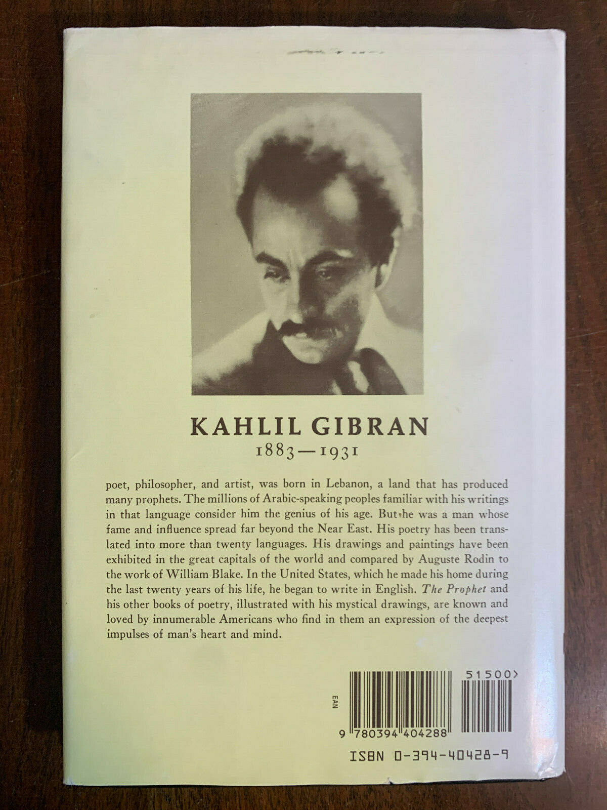 The Prophet by Kahlil Gibran Illustrated Hardcover (O2)