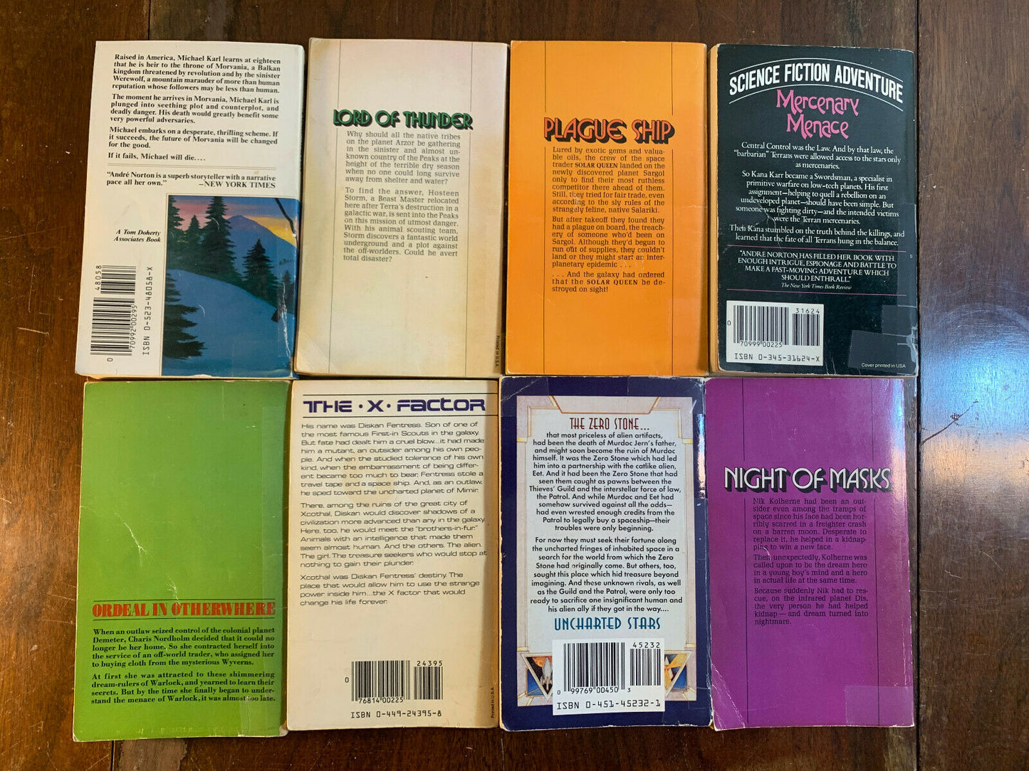 Andre Norton Vintage Sci Fi [21 Book Lot]