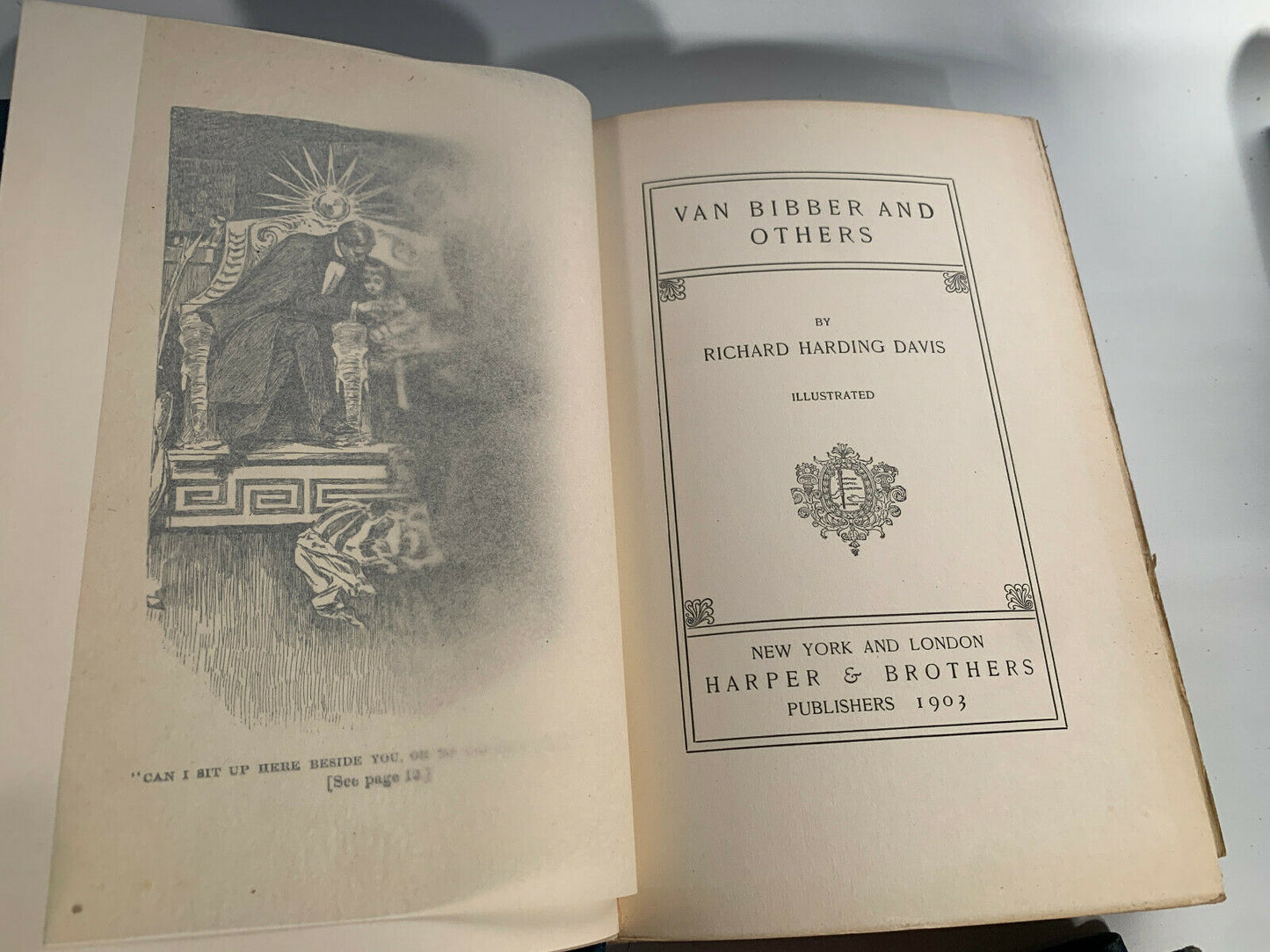 Richard Harding Davis 8 Volume Set 1903 Antique Hardcover