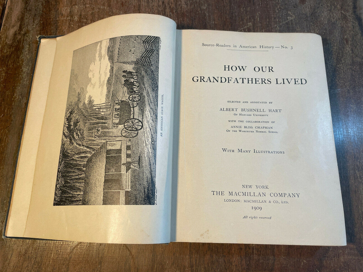How Our Grandfathers Lived--Source Readers in American History No 3--1915 (J6)