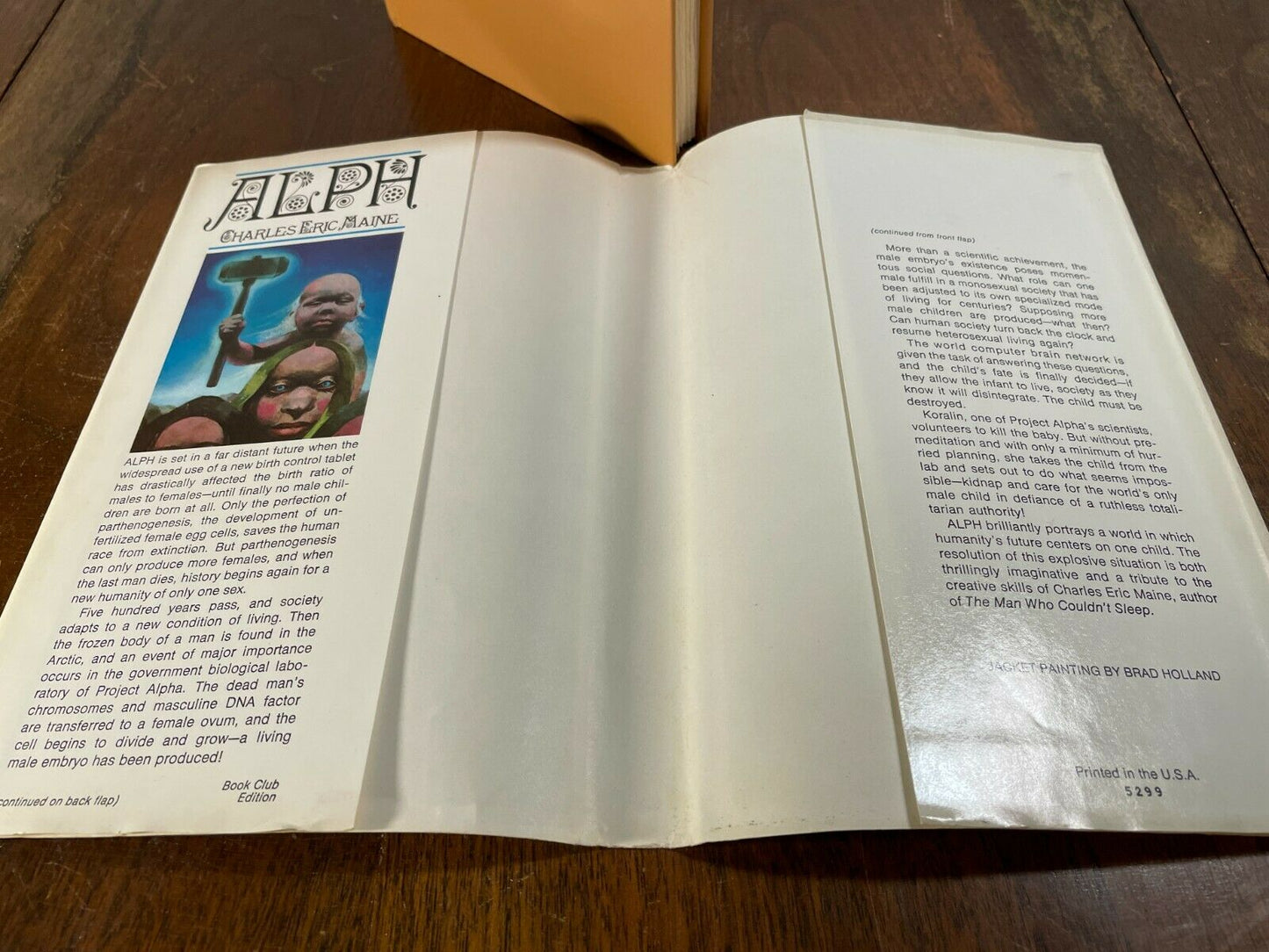 Charles Eric Maine Alph Hardback Book Club Edition 1972 A