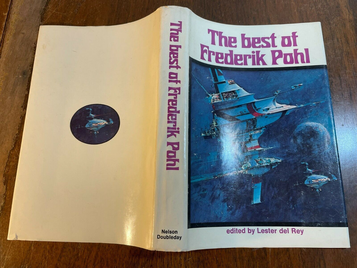L. Del Rey THE BEST OF FREDERIK POHL First edition Hardcover DJ Science Fiction