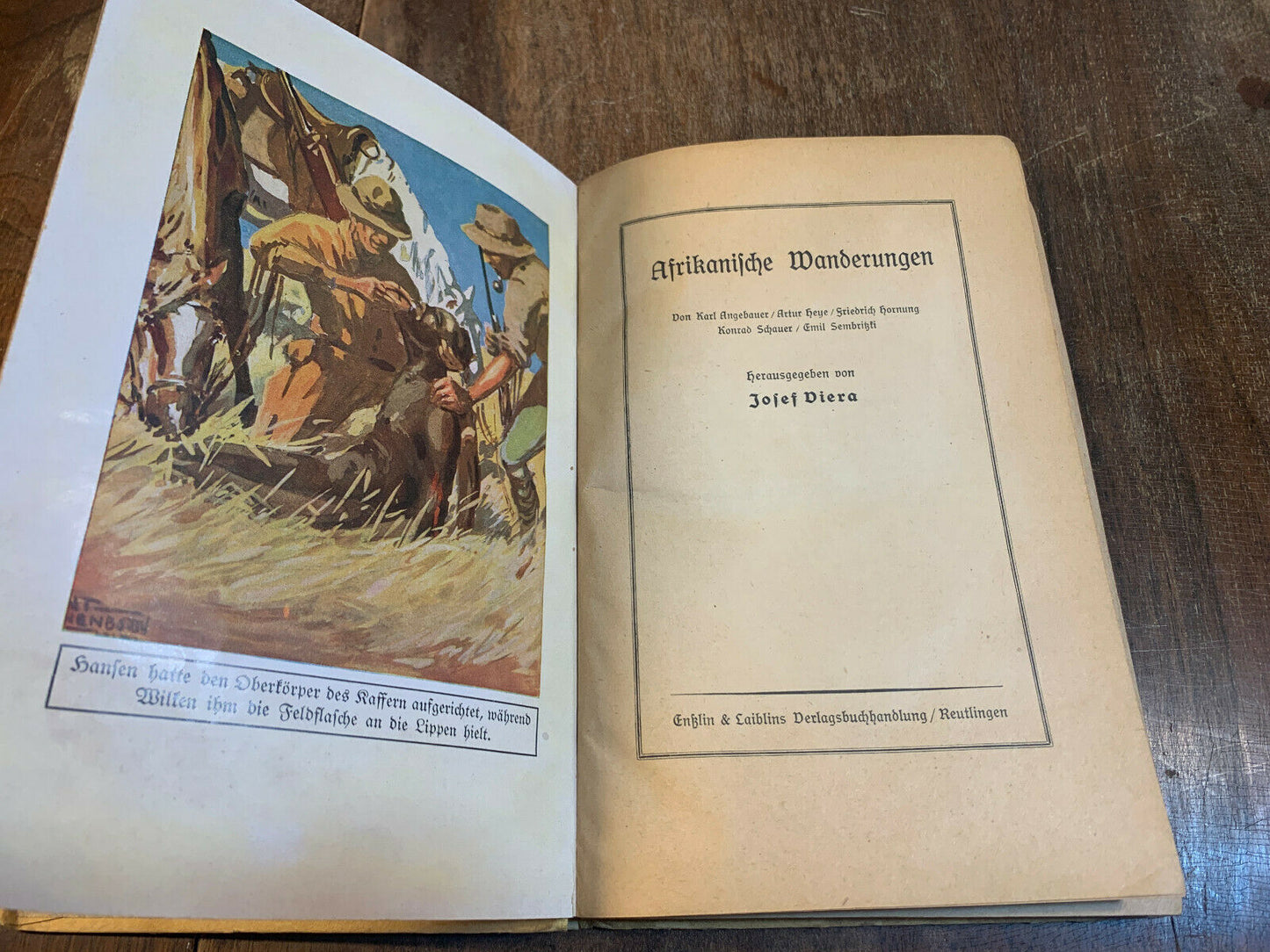 Afrikanische Wanderungen, Aus Weiter Welt 1926 Illustrated (German) (3A)