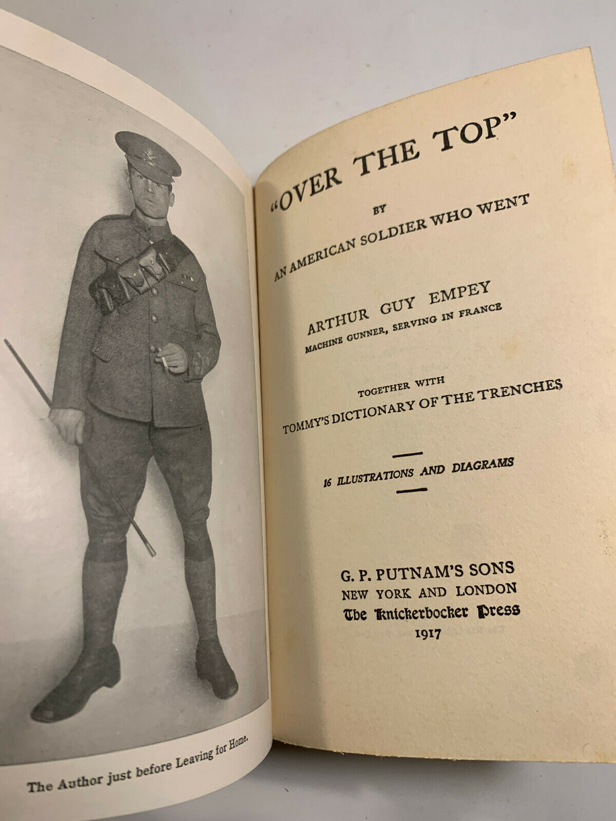 Over The Top: An American Soilder Who Went by Arthur Guy Empey