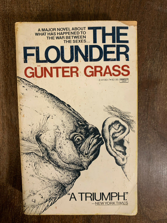 THE FLOUNDER by Günter Grass 1979, Fawcett paperback (4B)