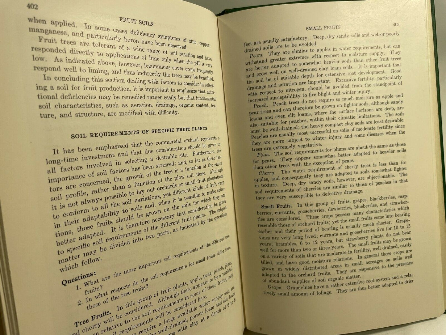 Fundamentals of Soil Science C. Ernest Millar & Lloyd Turk 8th Printing 1949