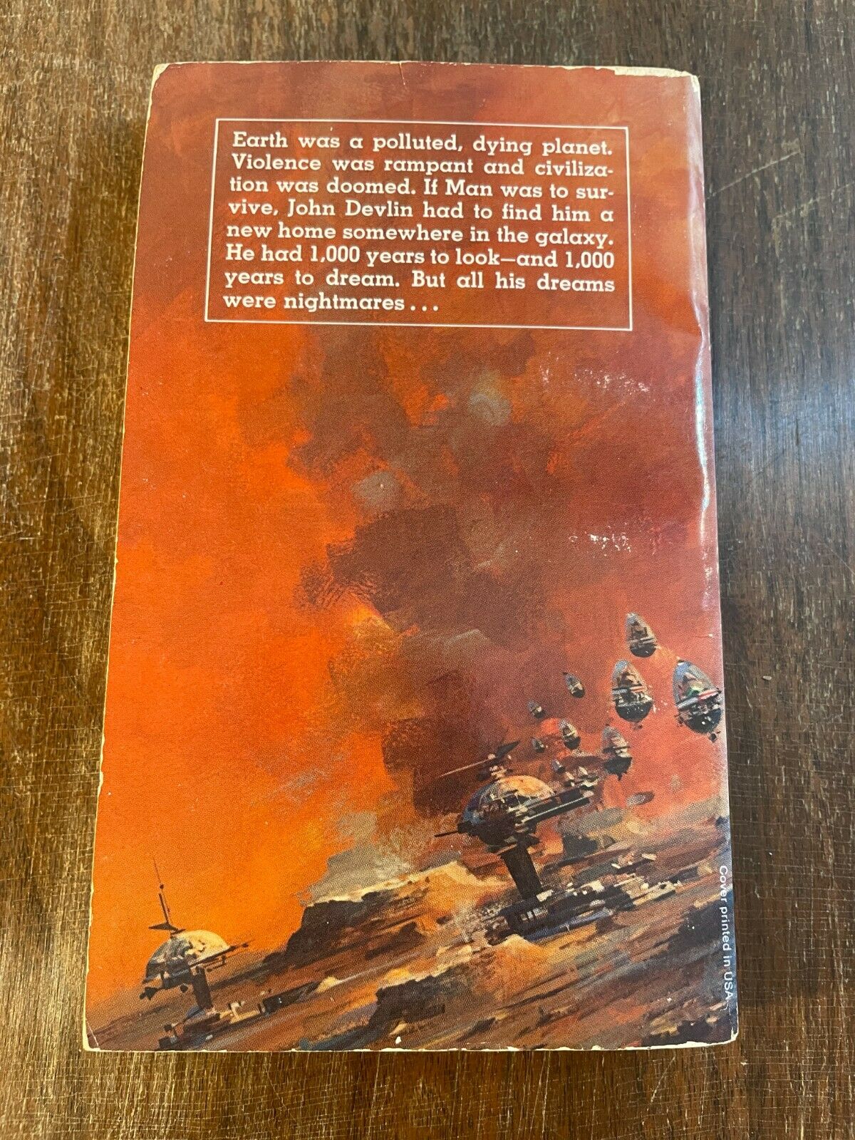 The Dream Millennium James White Paperback 1974 1st Print Vintage Sci Fi (Q1)