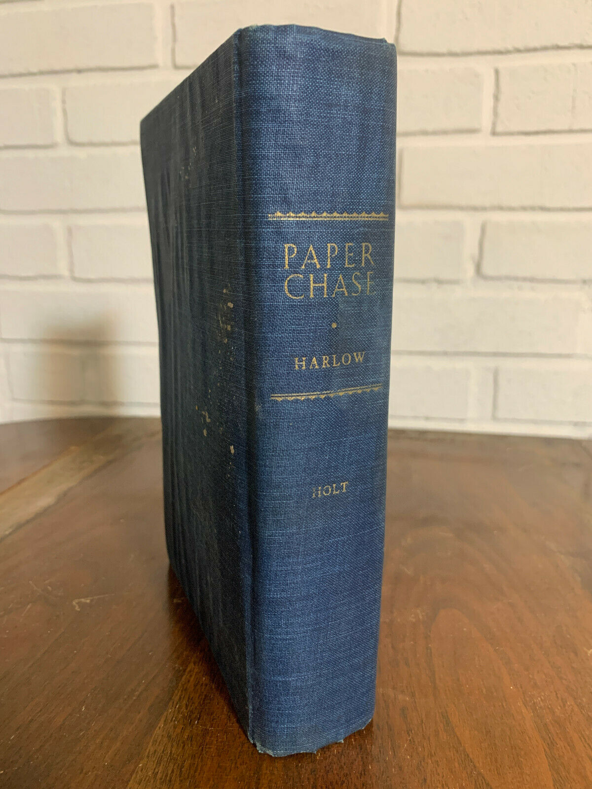 Paper Chase by Alvin F. Harlow [1940 · 1st Edition]