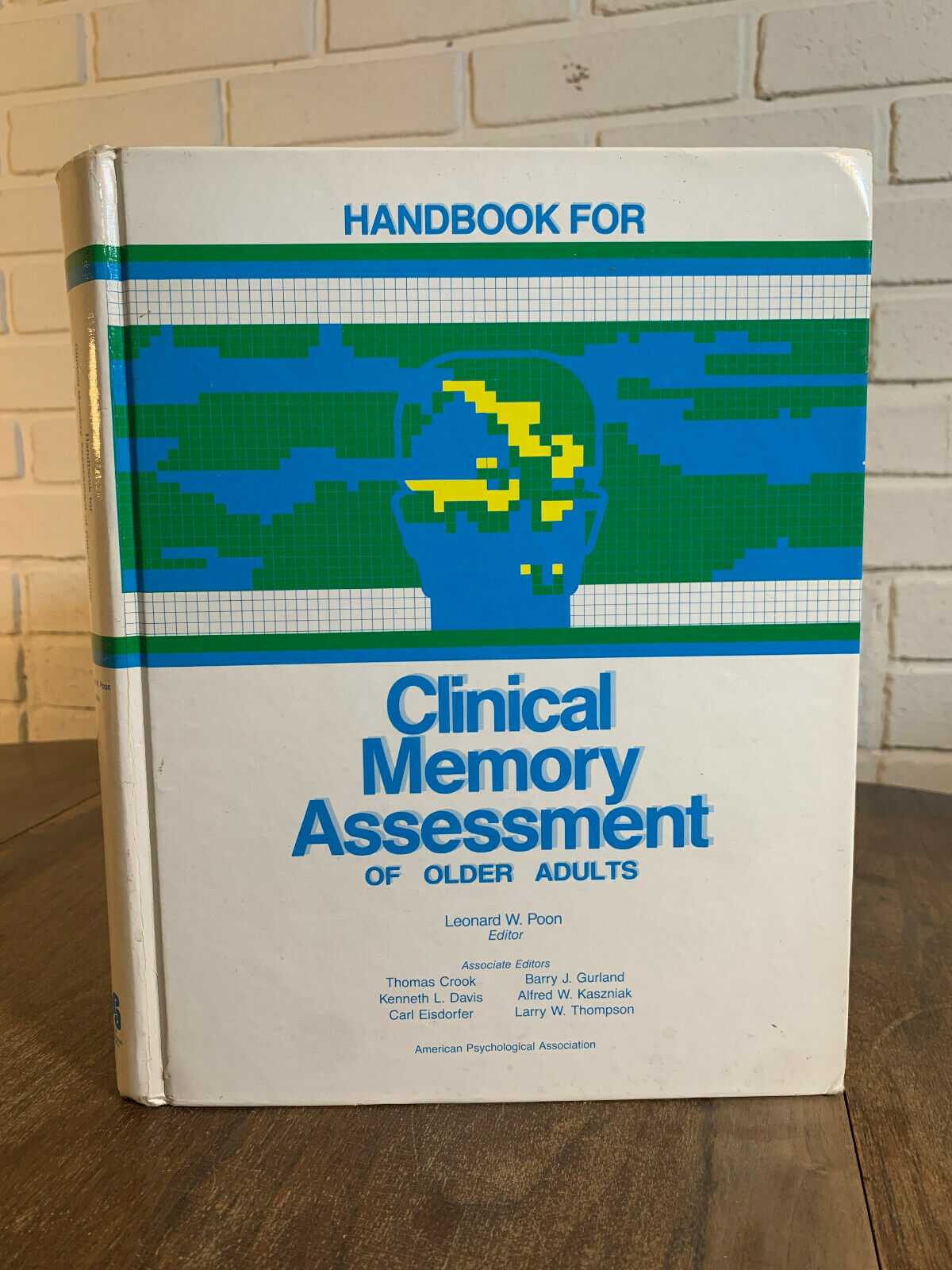 Handbook for Clinical Memory Assessment of Older Adults  Hardcover (NS)