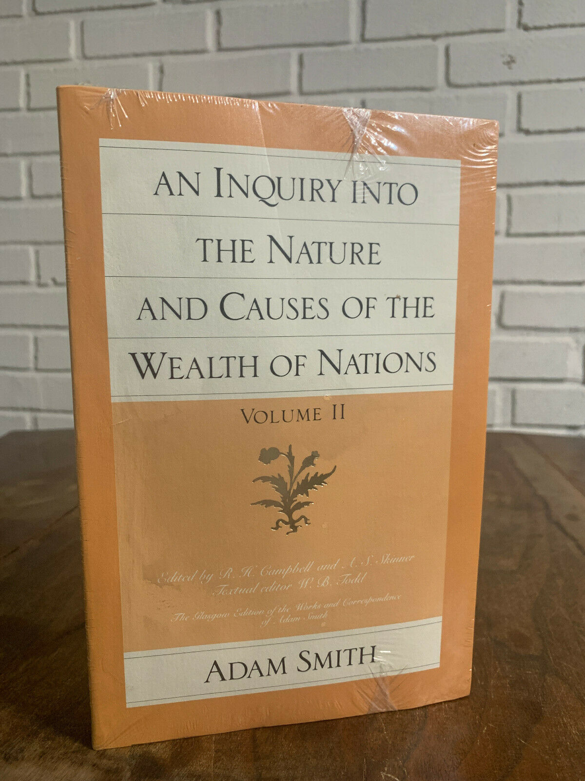 An Inquiry into the Nature and Causes of the Wealth of Nations II, Adam Smith 2A