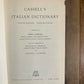 Cassell's Italian Dictionary Piero Rebora 1st Edition 1959 (Z2)