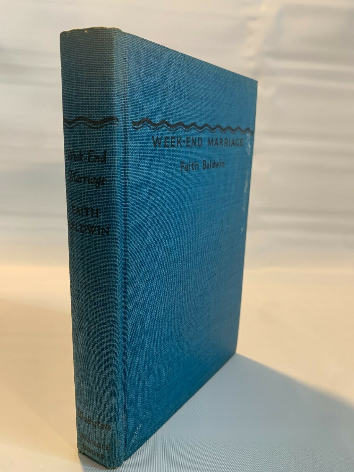 Week-End Marriage by Faith Baldwin, HC 1932