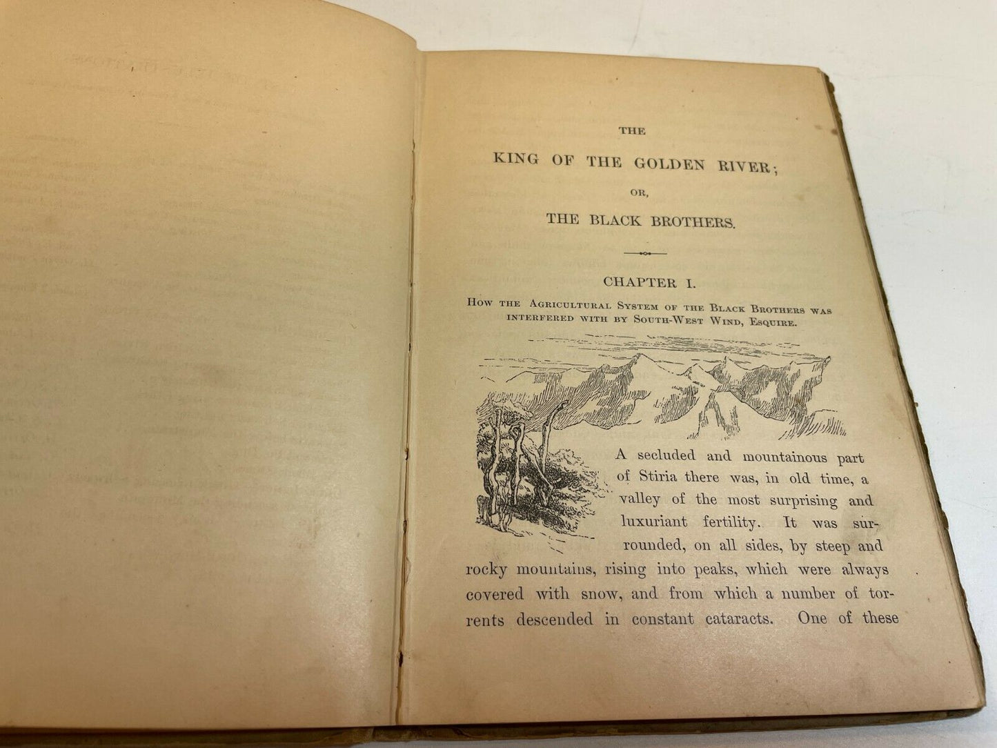 King of the Golden River, John Ruskin, Classics for Children (1893) HC  A2
