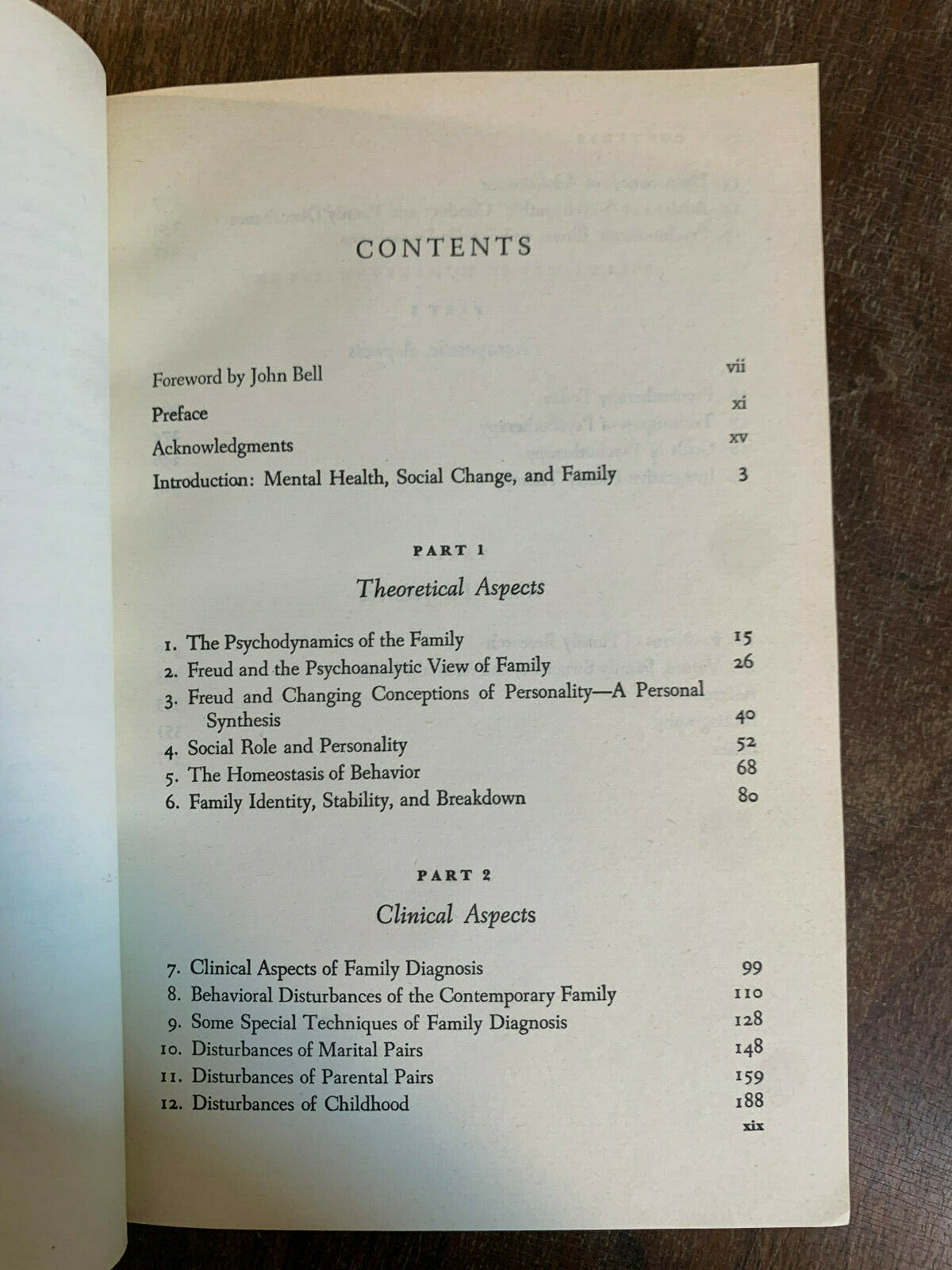 The Psychodynamics of Family LIfe, Diagnosis & Treatment, Nathan Ackerman, Z1