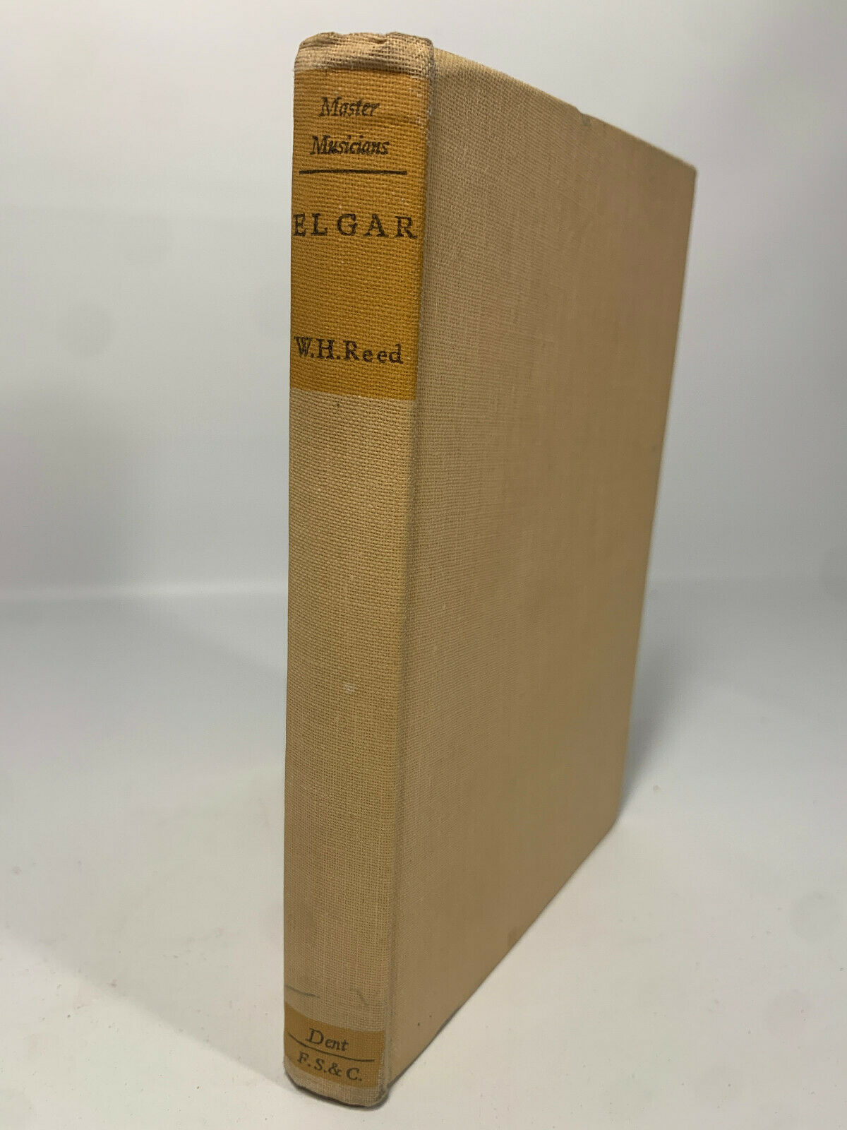 Elgar by W.H. Reed, The Master Musicians, Illustrated 1949