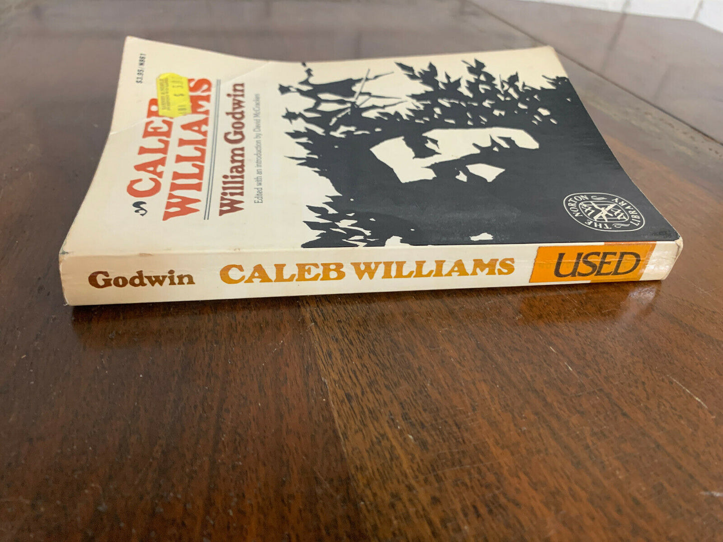 Caleb Williams by William Godwin The Norton Library 1977 (O6)