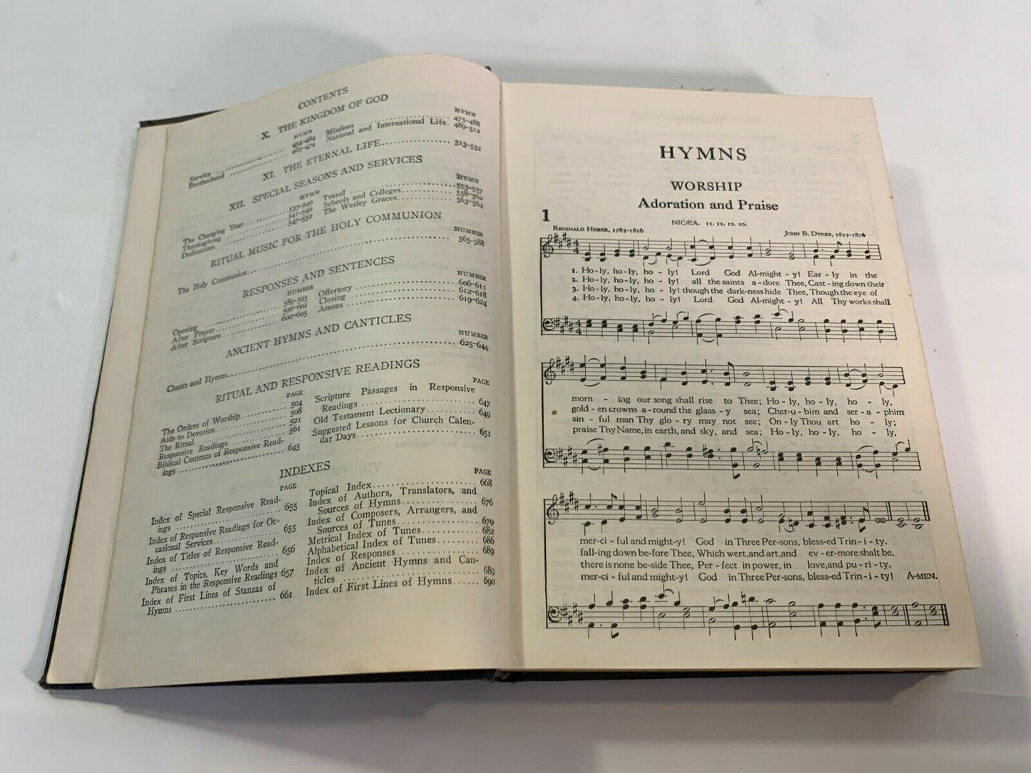 The Methodist Hymnal 1939 Official Hymnal of the Methodist Church Vintage